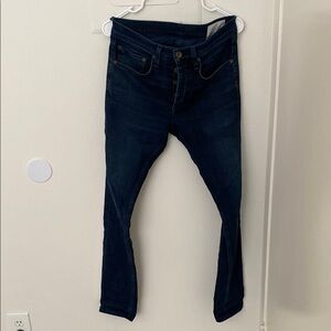 Dark Blue Denim Jeans